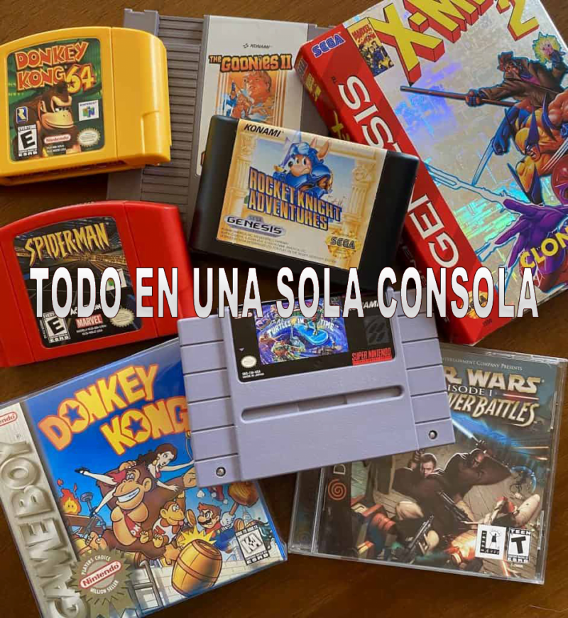 Consolas Retro Todo en Una