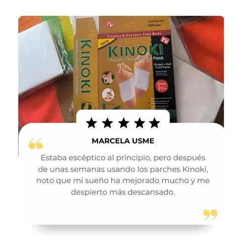 Kinoki Detox Parches Purificadores con Esencia de Oriente