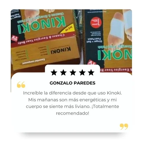 Kinoki Detox Parches Purificadores con Esencia de Oriente