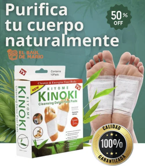 Kinoki Detox Parches Purificadores con Esencia de Oriente