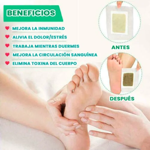 Kinoki Detox Parches Purificadores con Esencia de Oriente